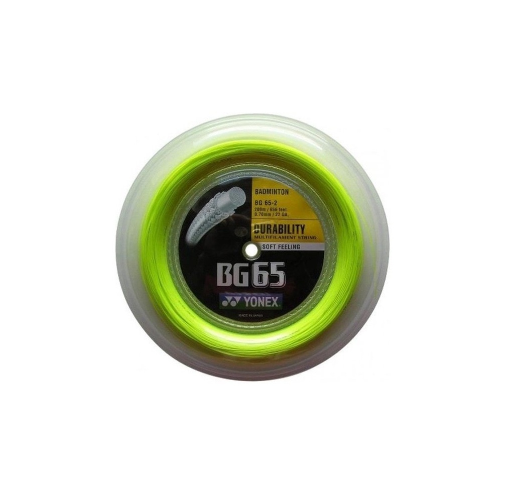 Yonex BG65 Rol Geel