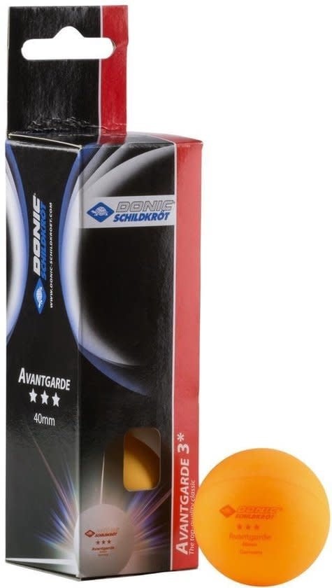 Donic Schildkröt Tafeltennisballen Star 3 Stuks Oranje