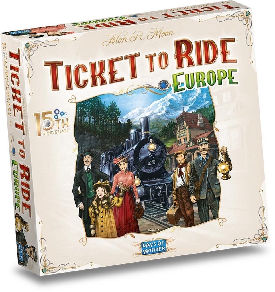 Ticket To Ride Europa- Deluxe editie - 15th Anniversary