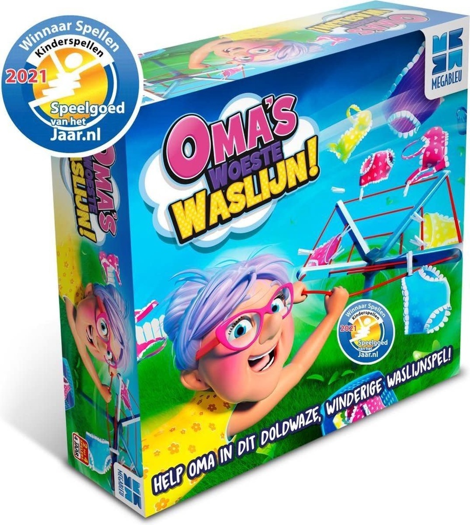 Oma's woeste waslijn