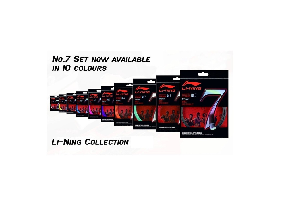 Li-Ning No7 zwart set