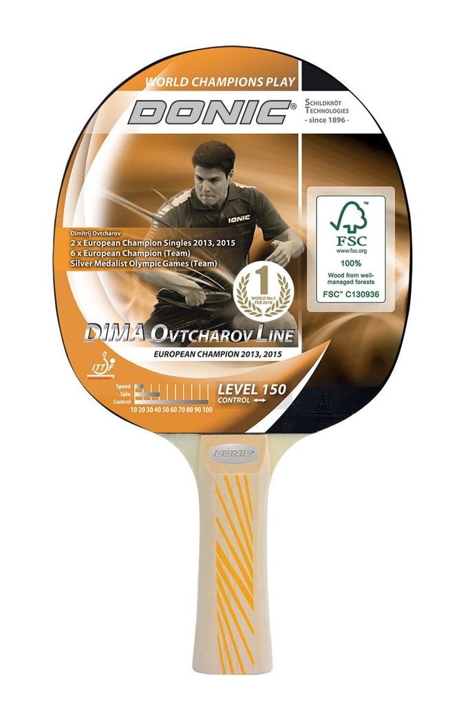 Donic Schildkröt bat Ovtcharov 150