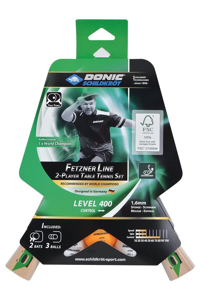 Donic Schildkröt Fetzner Line 400 set