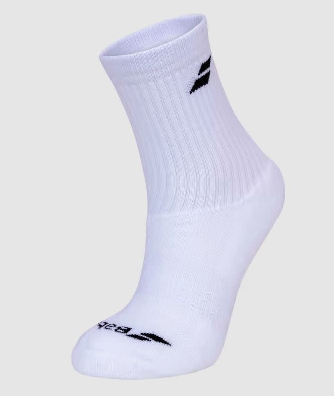 Babolat sokken wit (3 pcs) (M (40-43))