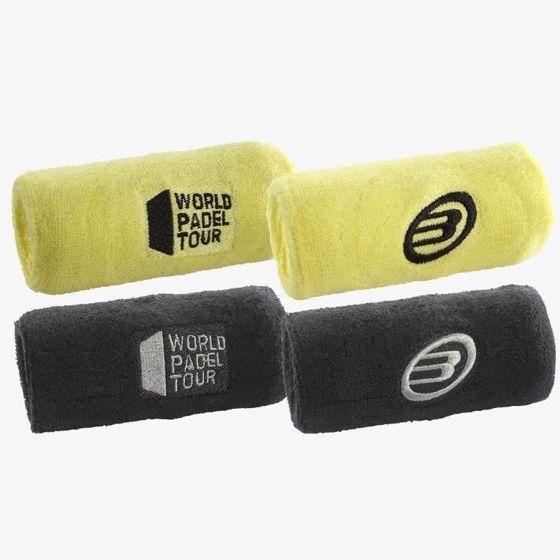 Bullpadel Polsband (zwart/geel)