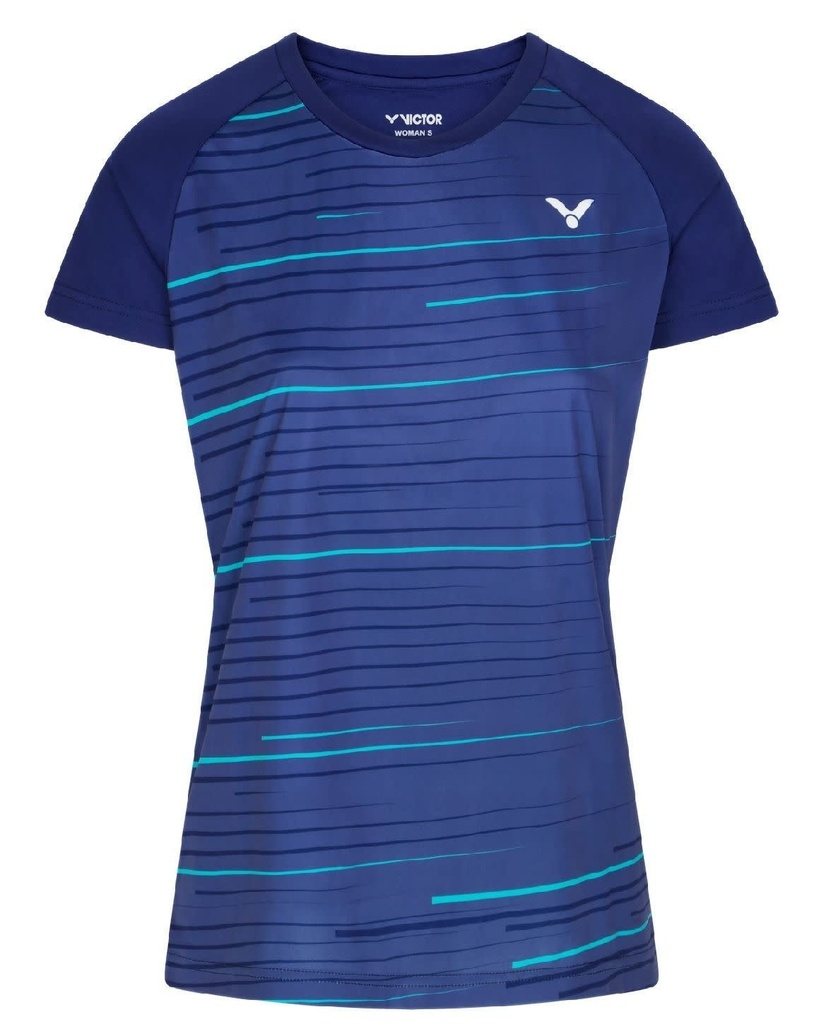 Victor T-Shirt T-34100 S (Blauw)