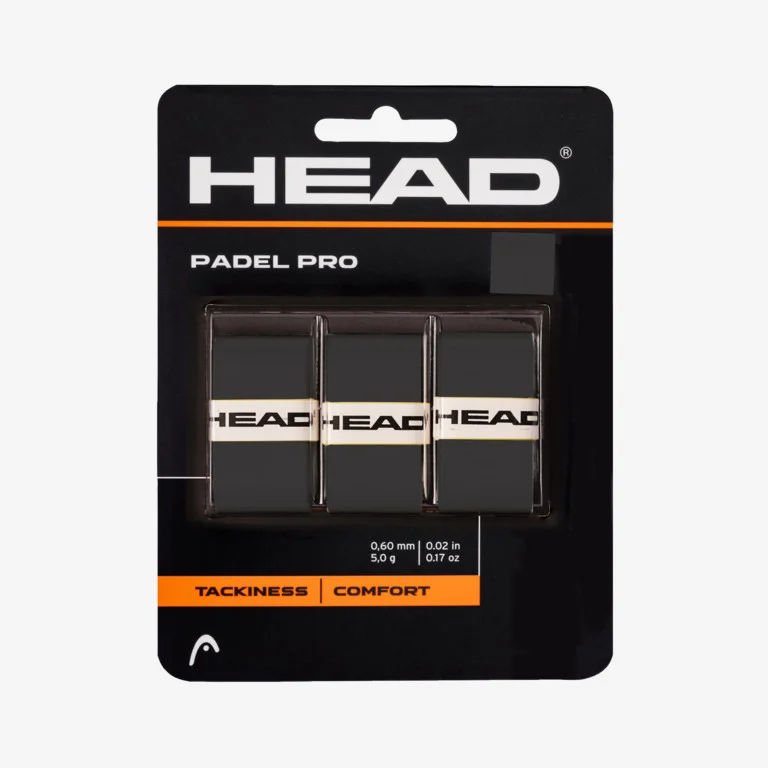 Head Padel Pro Grip (3pcs) (Zwart)
