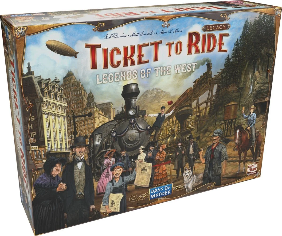 Ticket To Ride: Legendes uit het westen