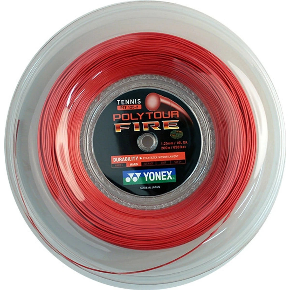 Yonex Polytour Fire 125 rol 200M Graphite