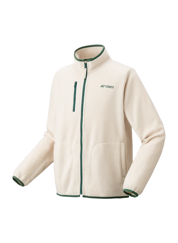 Yonex mens full zip hoodie 90085EX Sand