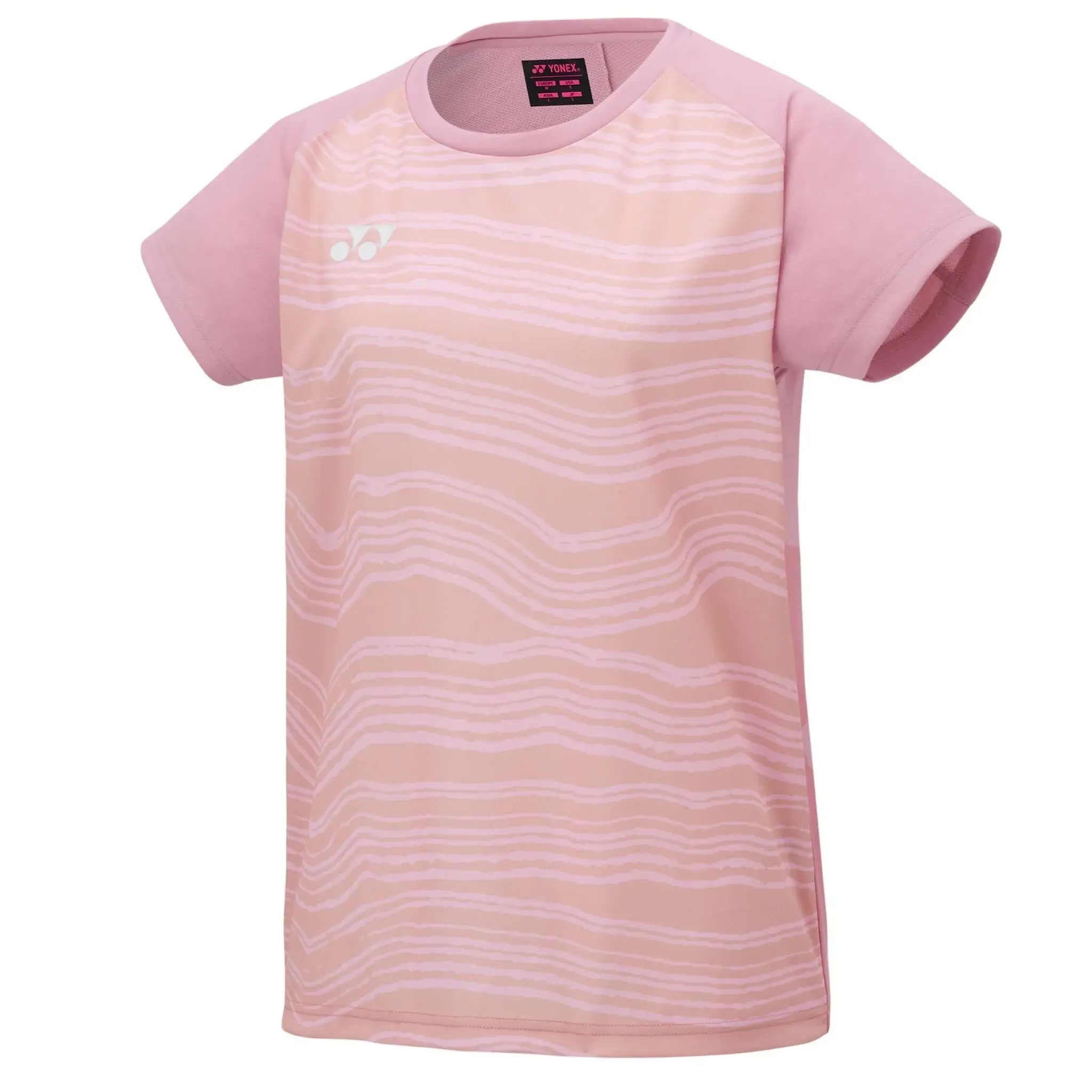 Yonex Womens Crew Shirt YW0050EX Smoke Pink