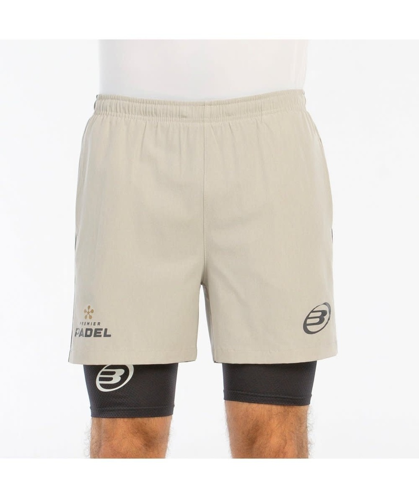 Bullpadel short Barde Stone (M)