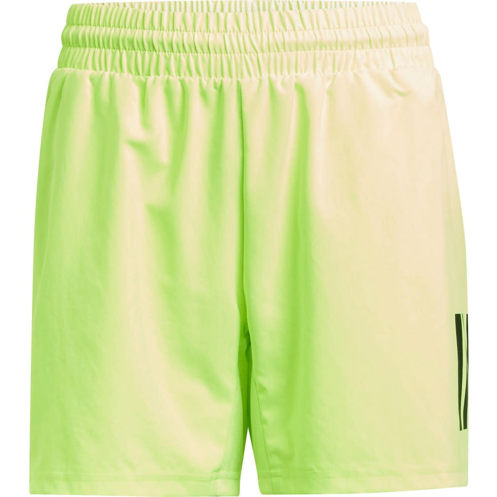 Adidas Boy Club 3 Stripe short Lime
