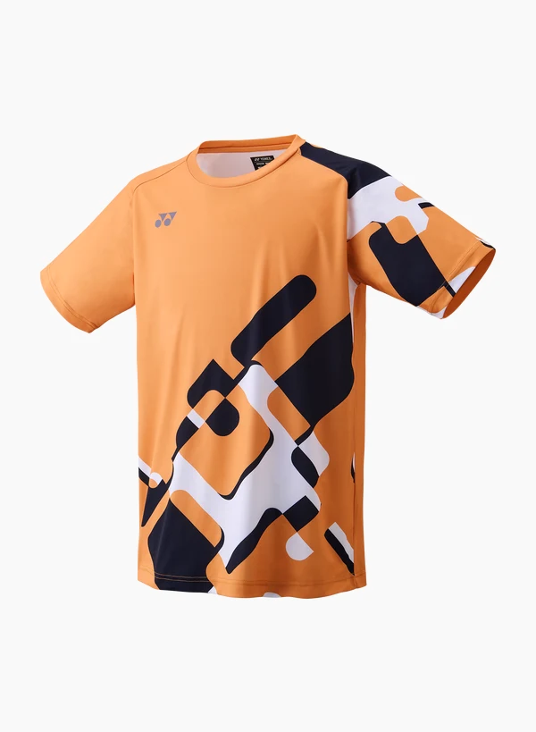 Yonex Men's Crew Neck Shirt 16748EX Fall Orange