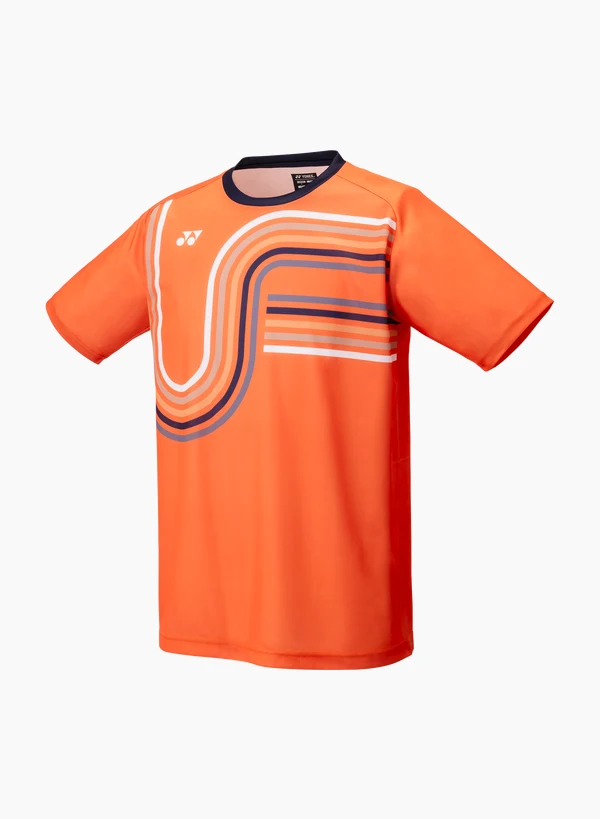 Yonex Men's Crew Neck Shirt 16747EX High Orange