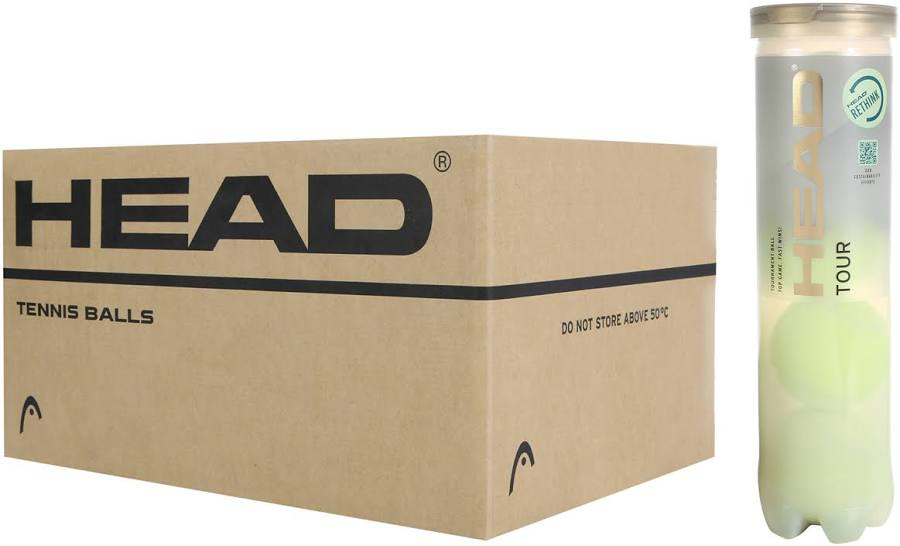 Head tour tennisballen (doos 18x4)