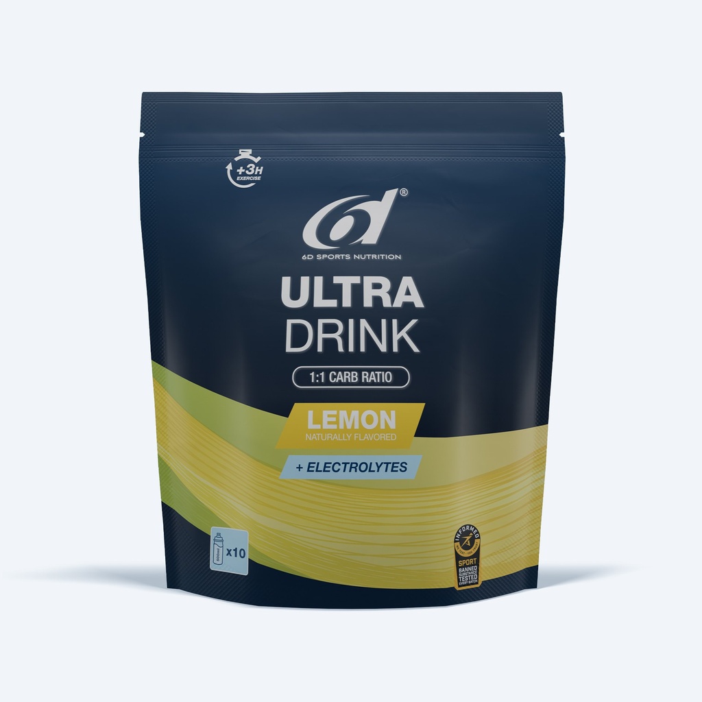 6d Ultra Drink 940g (Lemon)