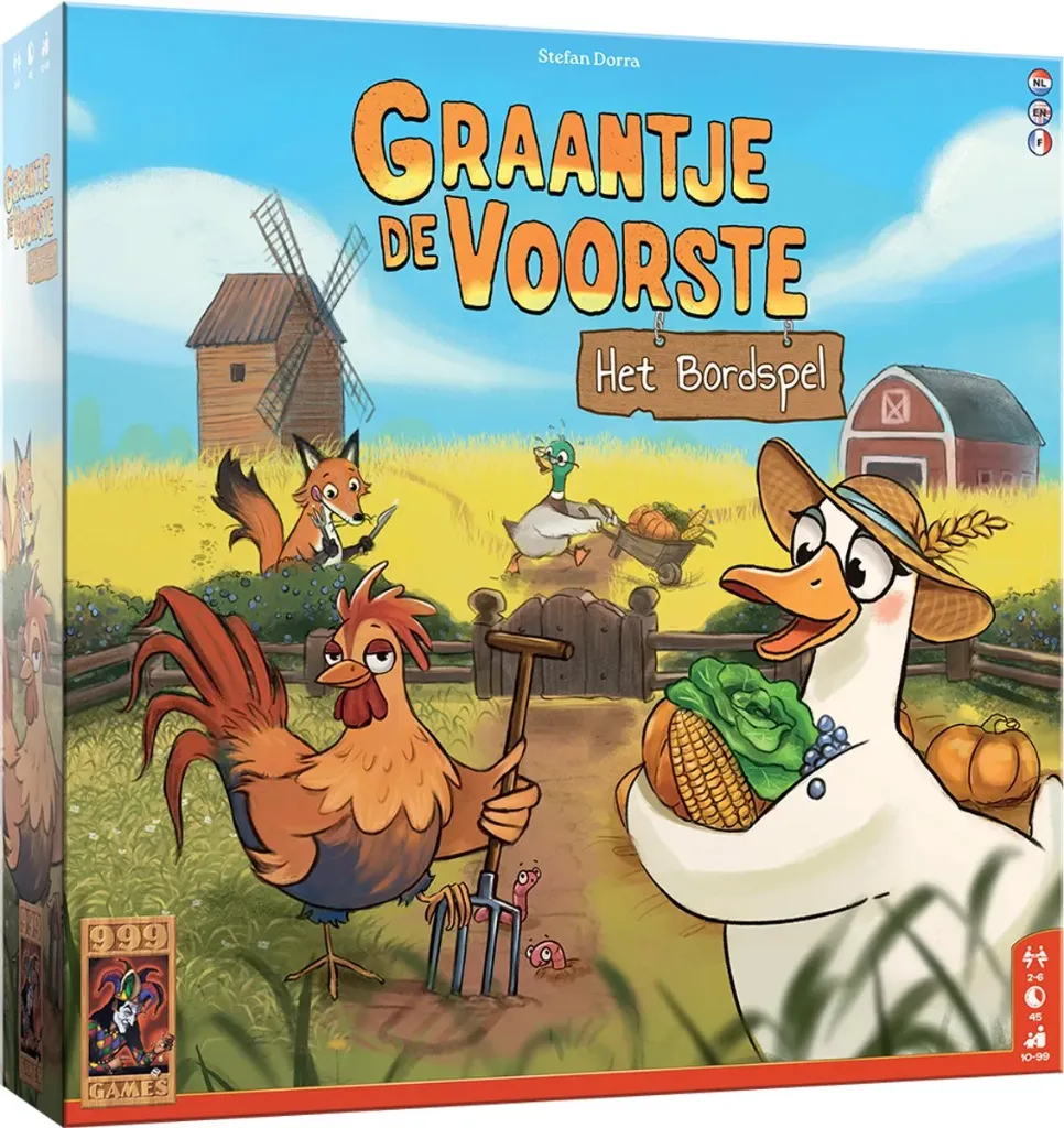Graantje De Voorste - Het Bordspel