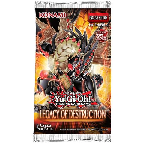Yu-Gi-Oh Legacy Of Destruction 1 Pack