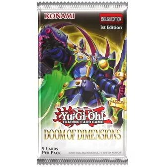 Yu-Gi-Oh Doom Of Dimensions 1 Pack