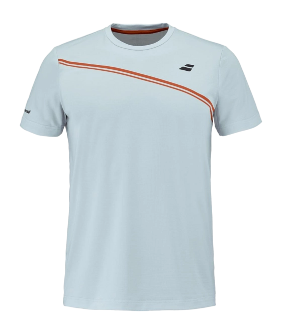 Babolat Play crew neck tee men Illusion Blue