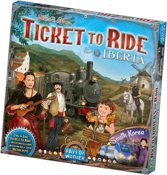 Ticket to Ride Spanje/Zuid Korea