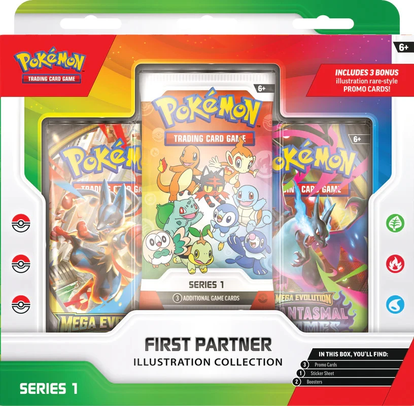 Pokémon - First Partner Ilustration Collection Number 1
