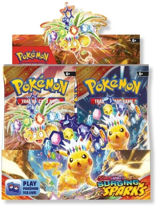 Pokémon SV08 - Surging Sparks - Boosterbox 36 PCS - EN
