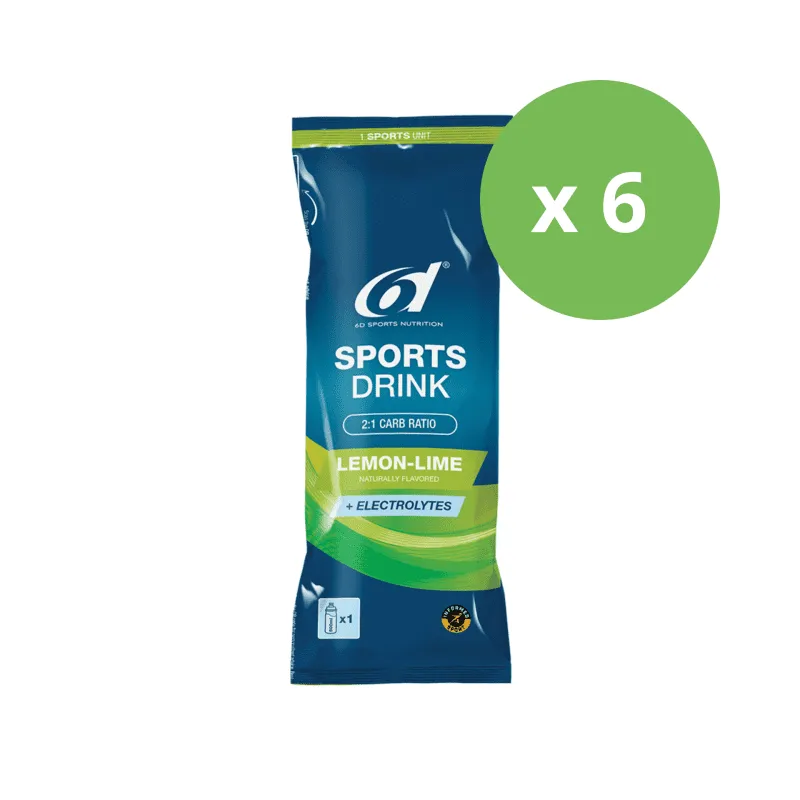 6d sports drink 6x33g