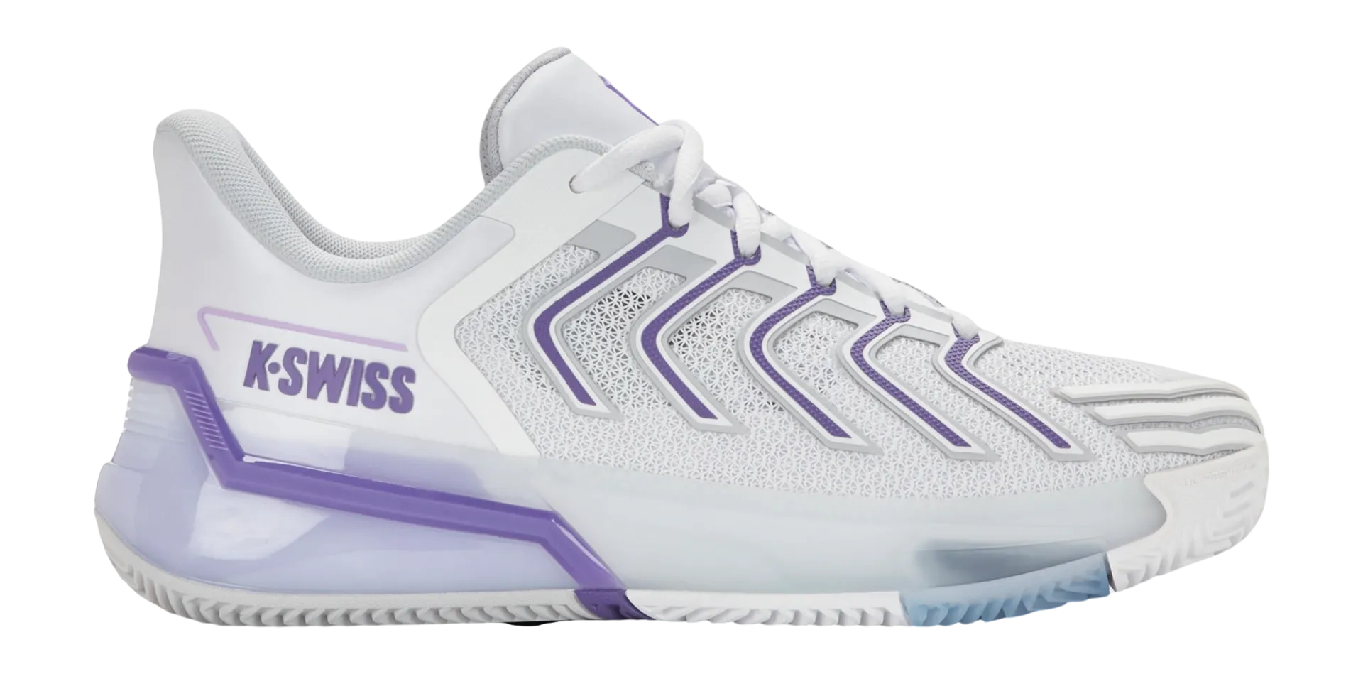 K-Swiss Ultra Shot 4 Clay (wht/lnr rk/prpl hz)